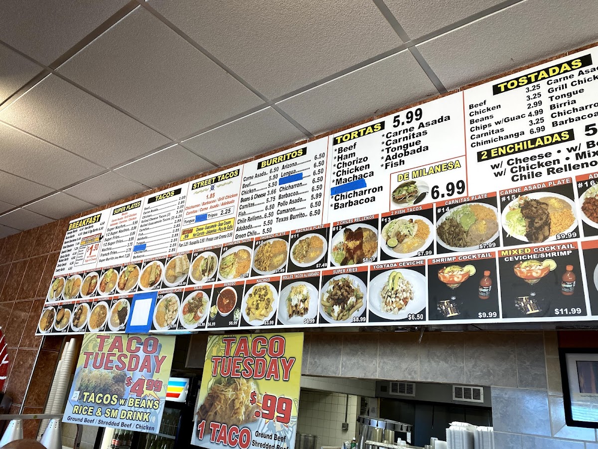 Menu Alvarado Mexican Restaurant-10