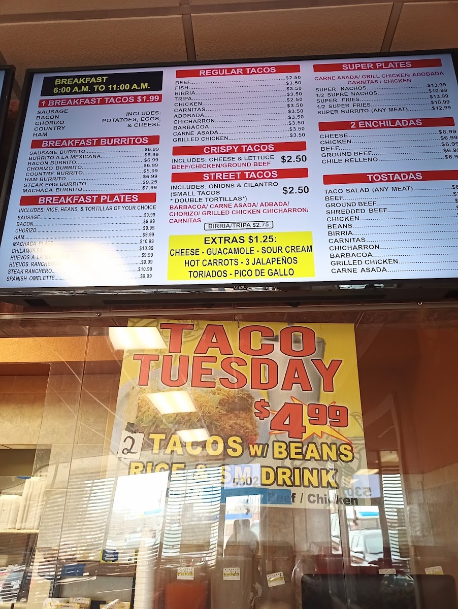 Menu Alvarado Mexican Restaurant-5