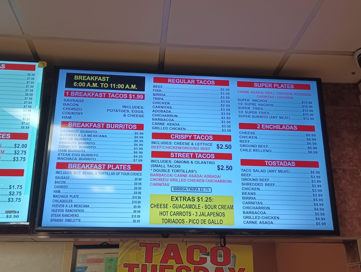 Menu Alvarado Mexican Restaurant-6