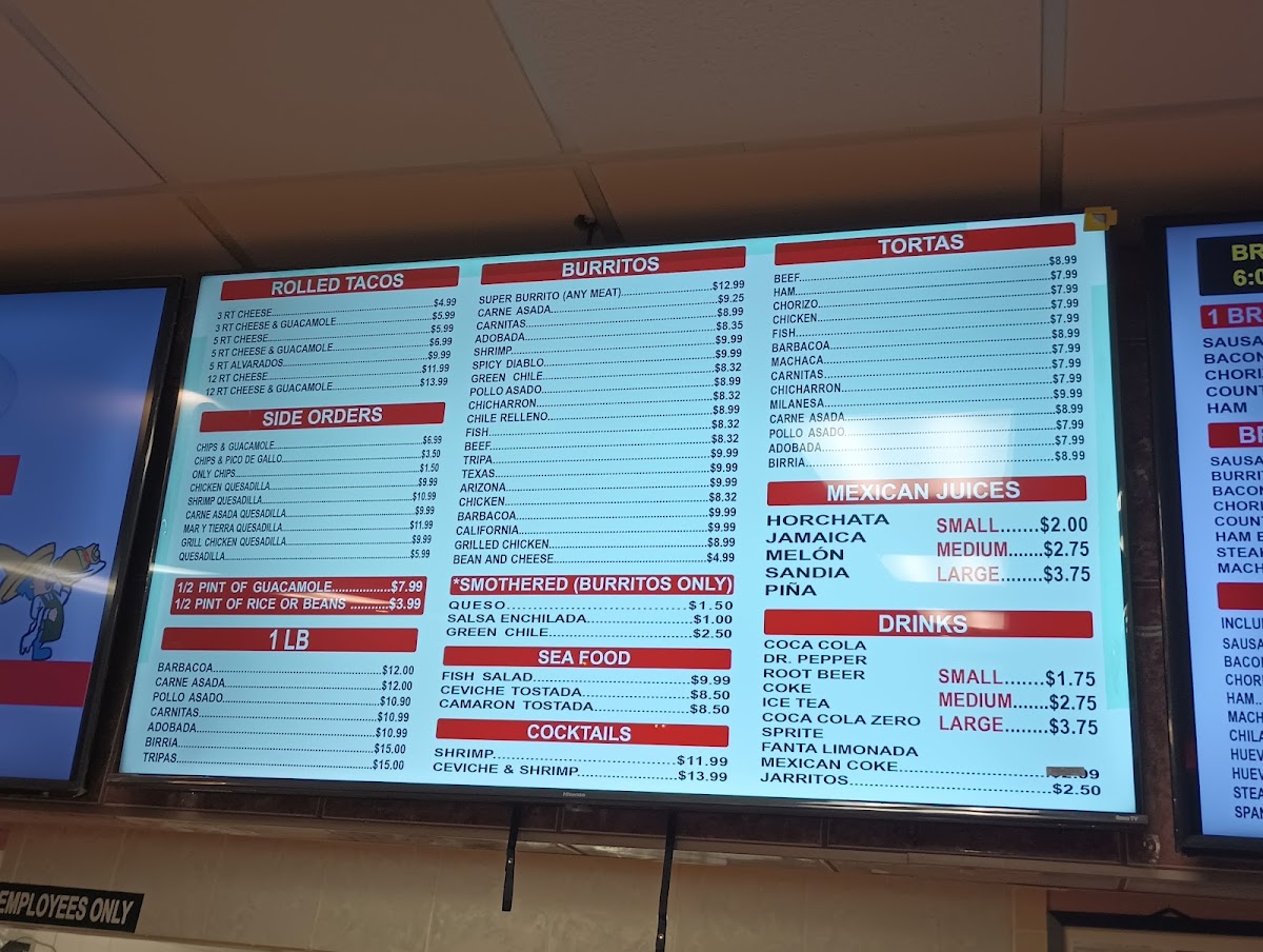 Menu Alvarado Mexican Restaurant-7