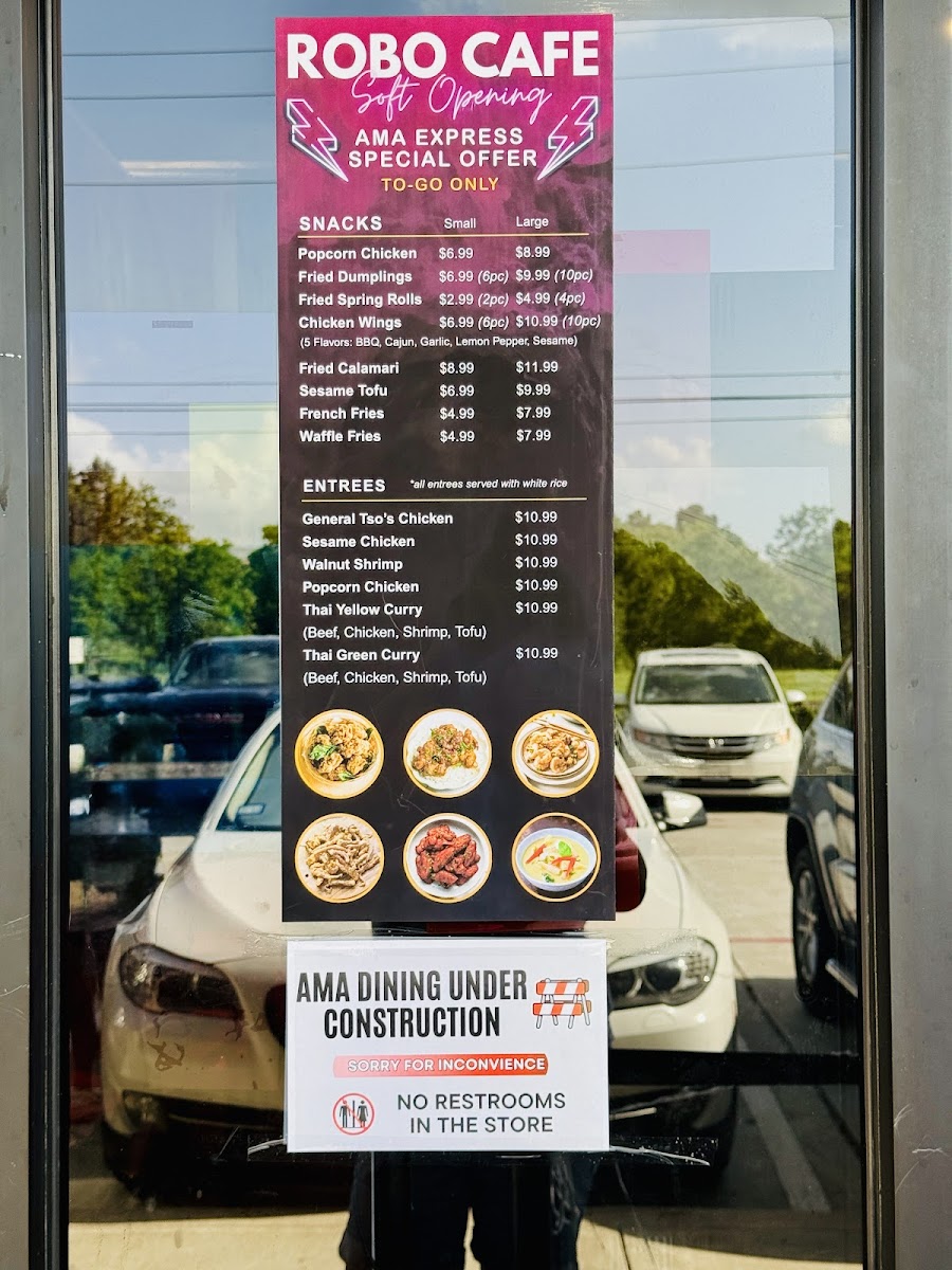 Menu Ama Kitchen | Houston's Innovated Food Hall With Ghost Kitchens-2