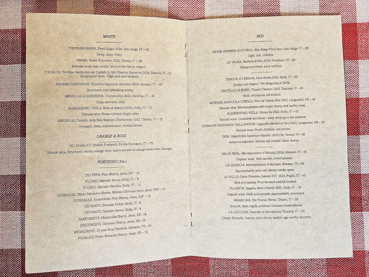 Menu Amadeo's-1
