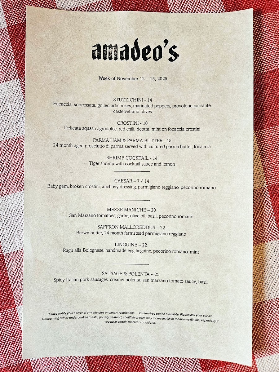 Menu Amadeo's-2