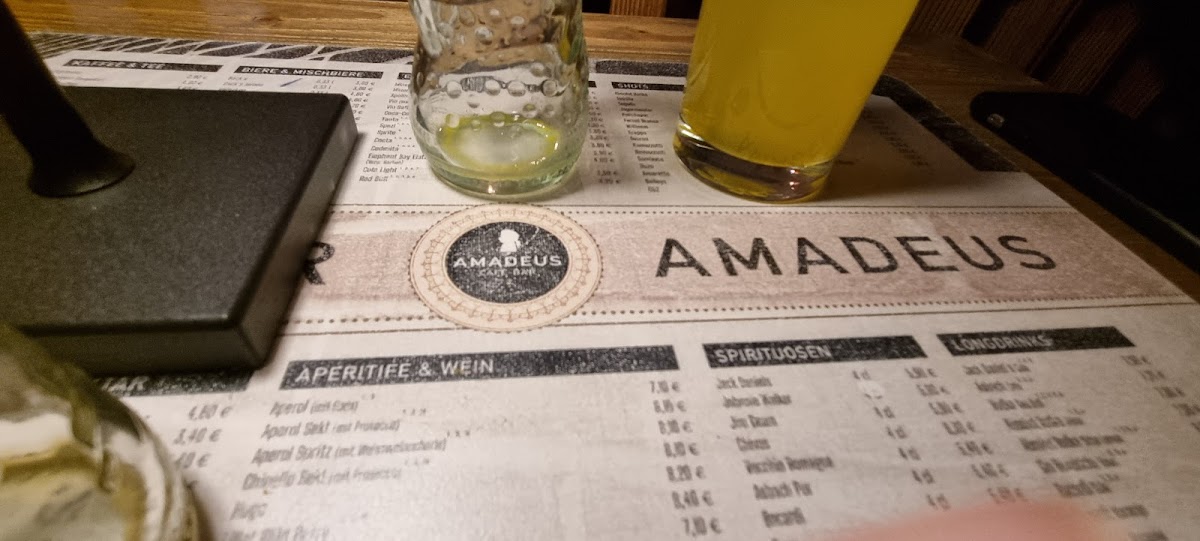 Menu Amadeus - Cafe & Bar-4