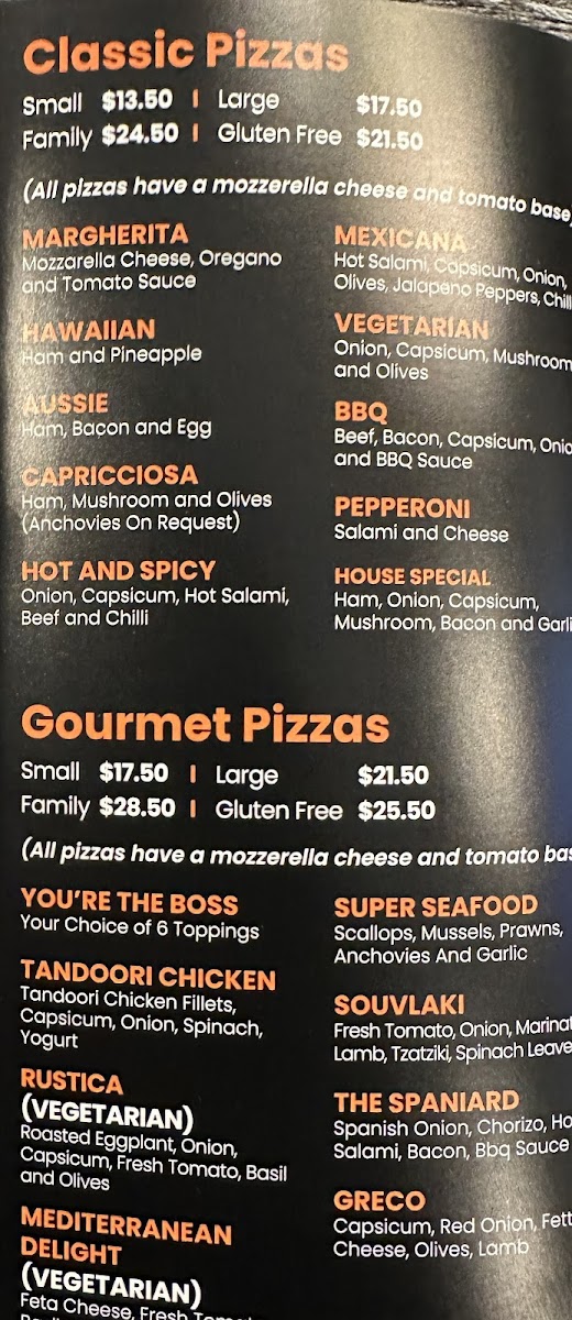 Menu Amalfi Pizza & Pasta Hawthorn-4