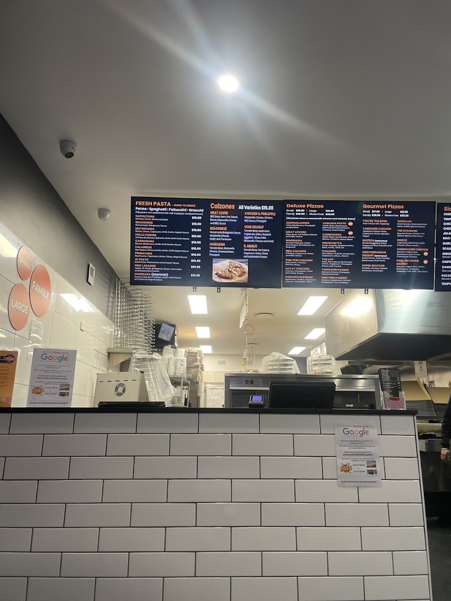 Menu Amalfi Pizza & Pasta Murrumba Downs-3