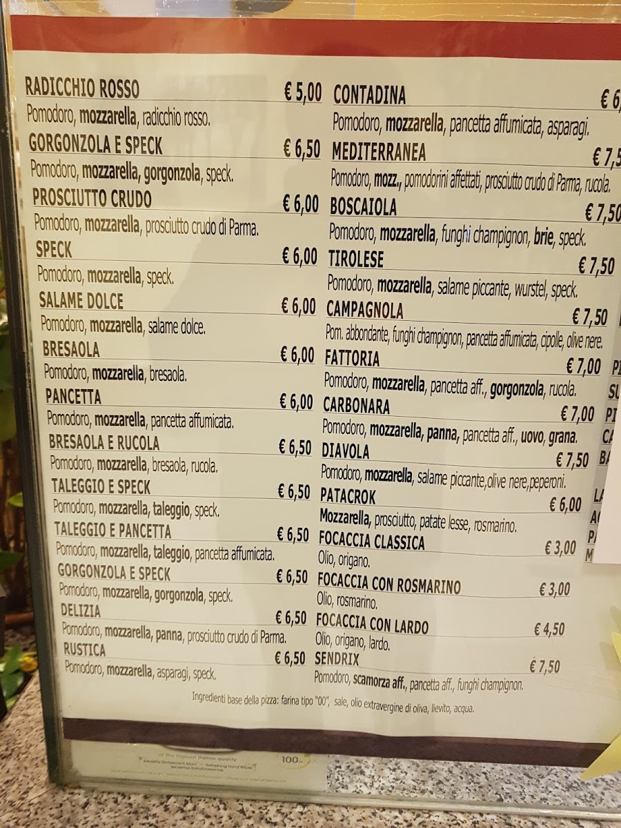 Menu Amalfitana Snc Di Massimo Nicola E C.-2