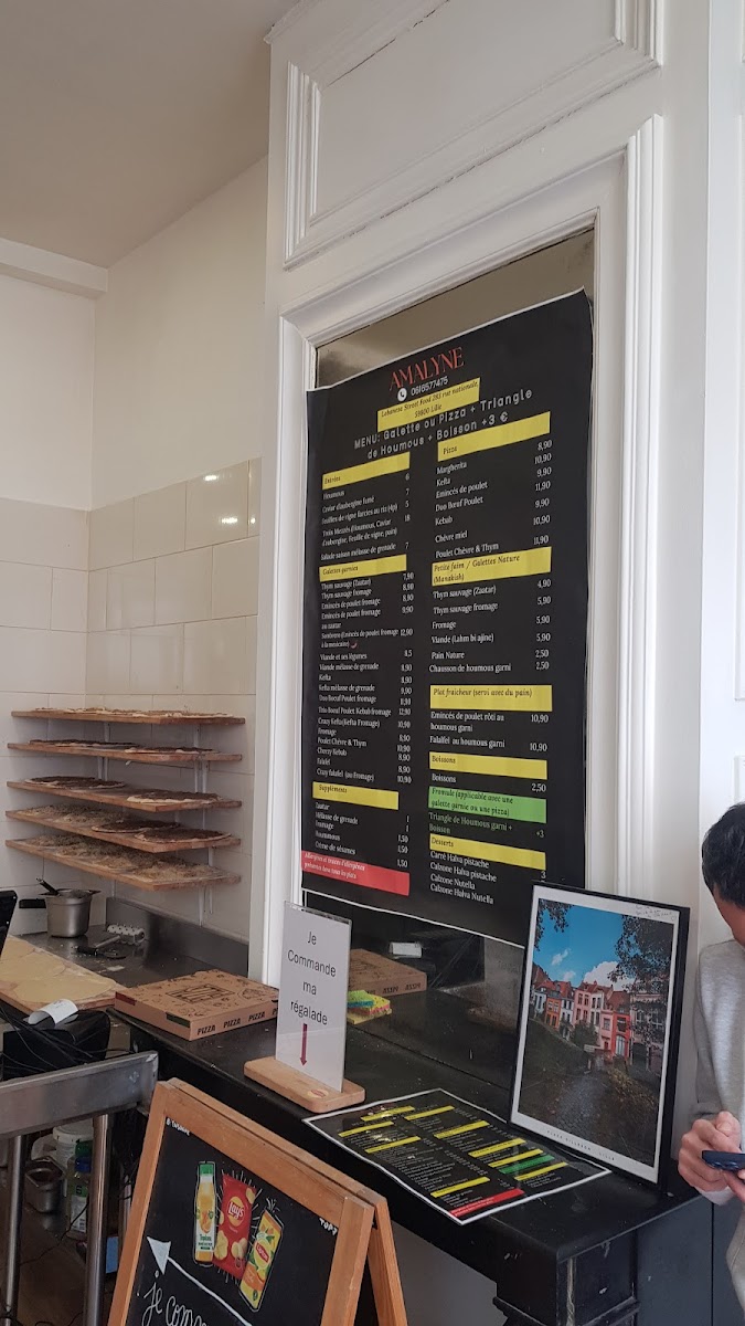 Menu Amalyne - Du Fait Maison Libanais-10
