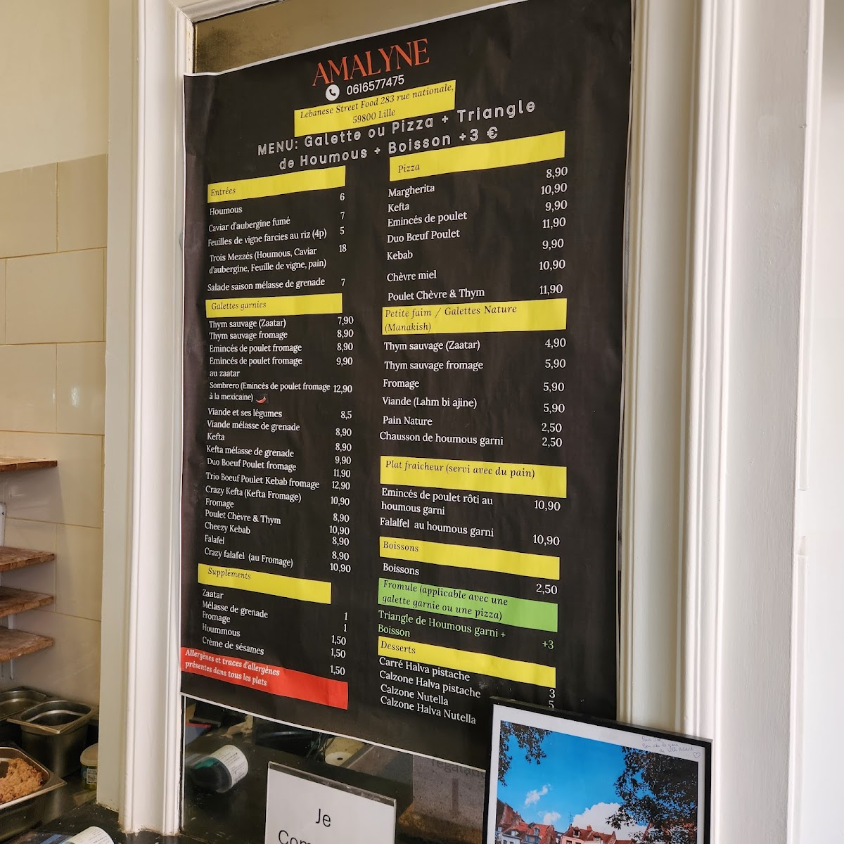 Menu Amalyne - Du Fait Maison Libanais-6