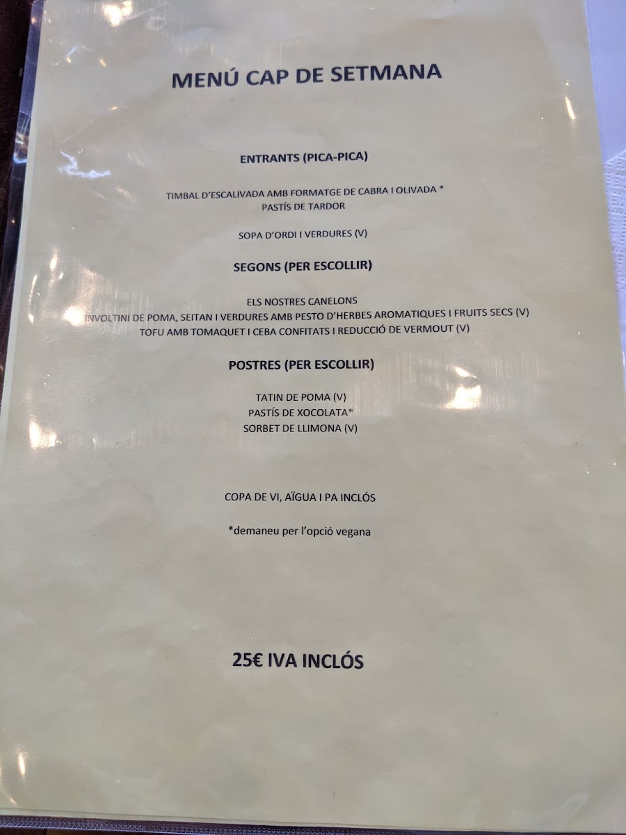 Menu Amaranta-2