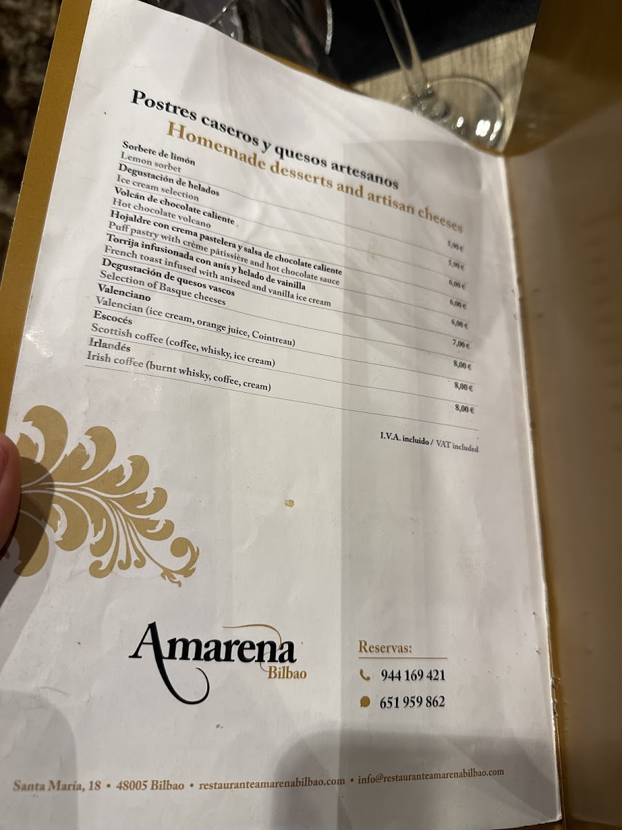 Menu Amarena-7