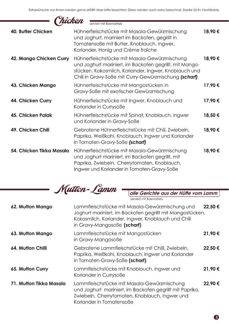 Menu Amarjit - Indisches Spezialitätenrestaurant-6