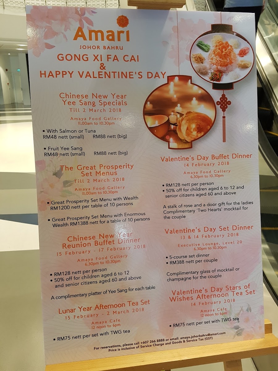 Menu Amaya Food Gallery At Amari Johor Bahru-5