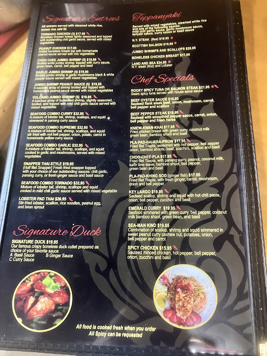 Menu Amazing Thai & Sushi-1