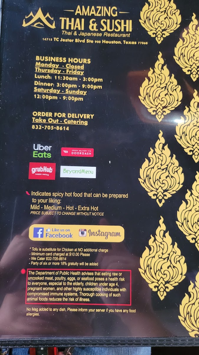 Menu Amazing Thai & Sushi-4
