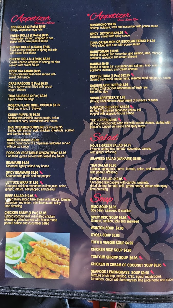 Menu Amazing Thai & Sushi-8
