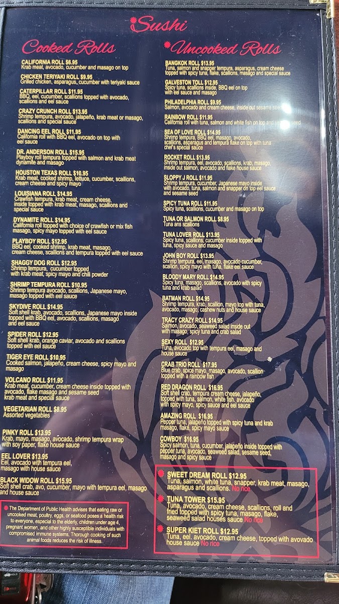 Menu Amazing Thai & Sushi-9