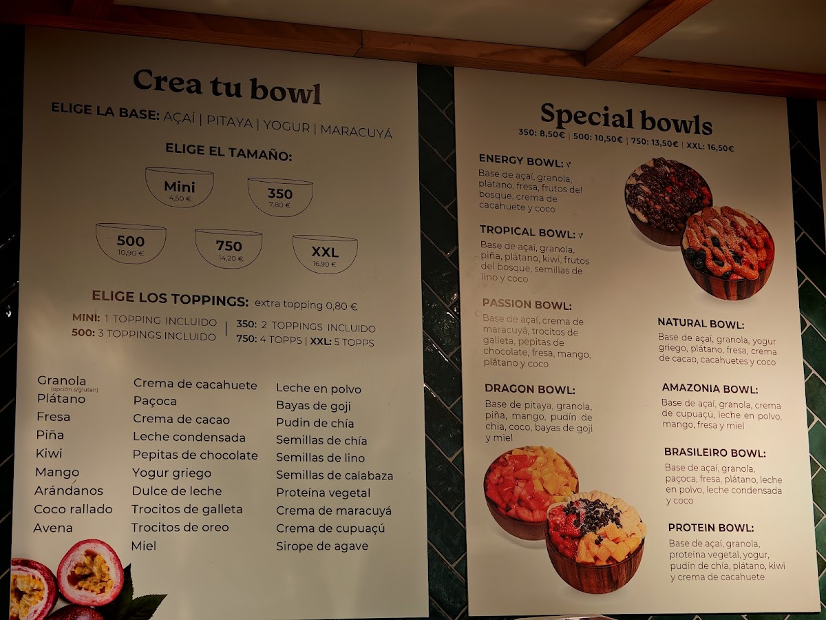 Menu Amazonia Açai Getafe-1