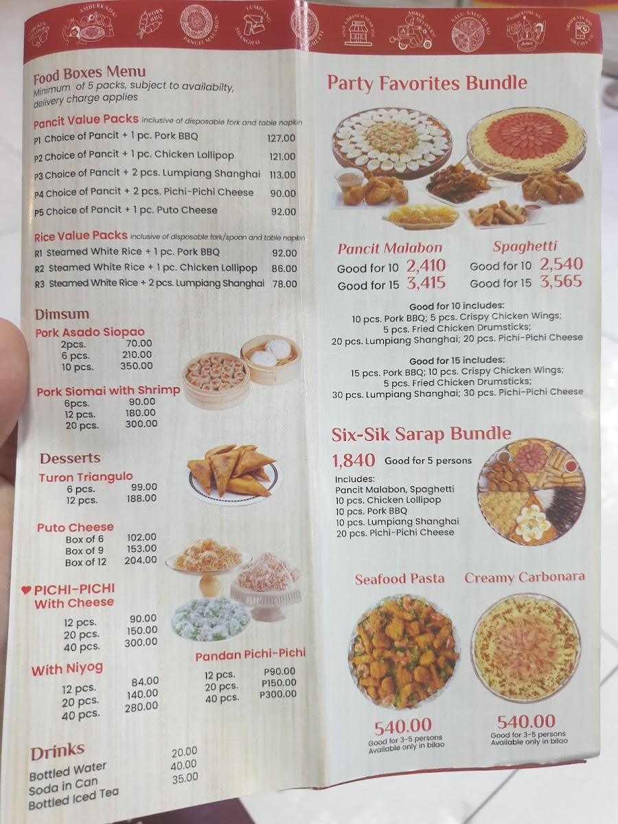 Menu Amber Golden Plate Restaurant-4