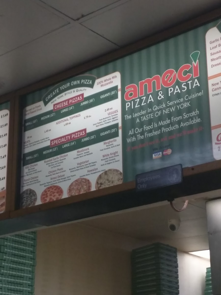 Menu Ameci Pizza & Pasta-2