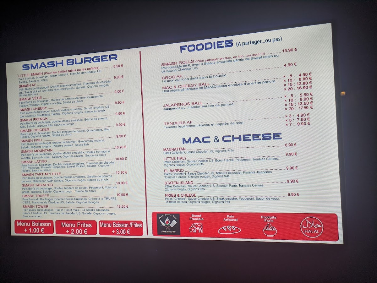 Menu American Food-2