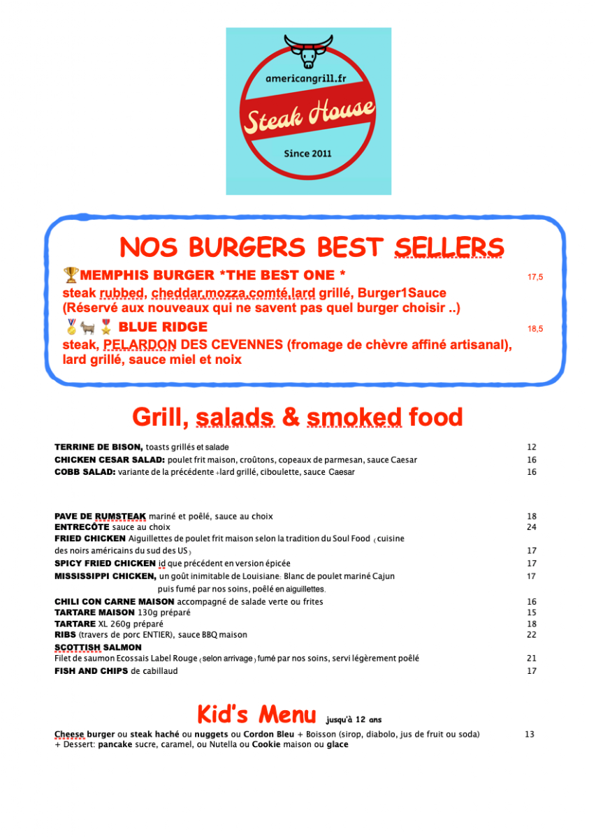 Menu American Grill Puchay-3