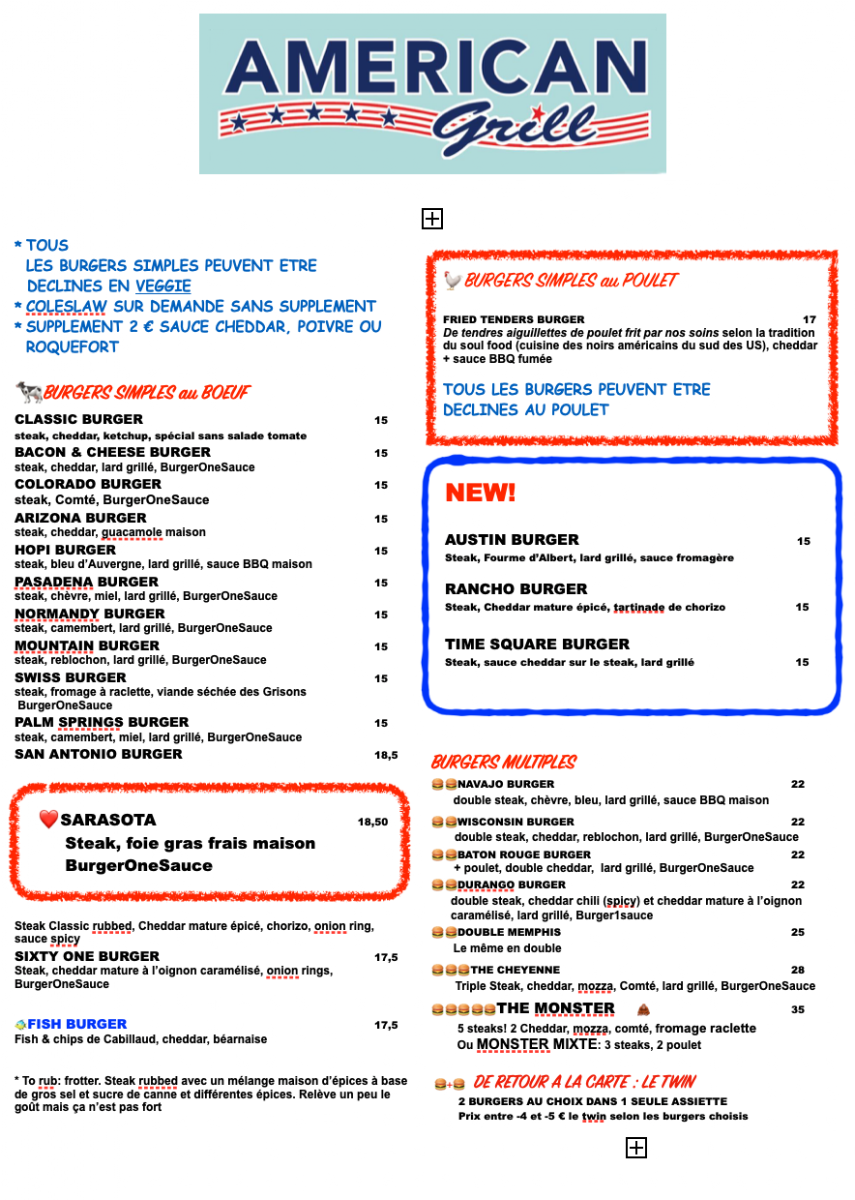 Menu American Grill Puchay-6