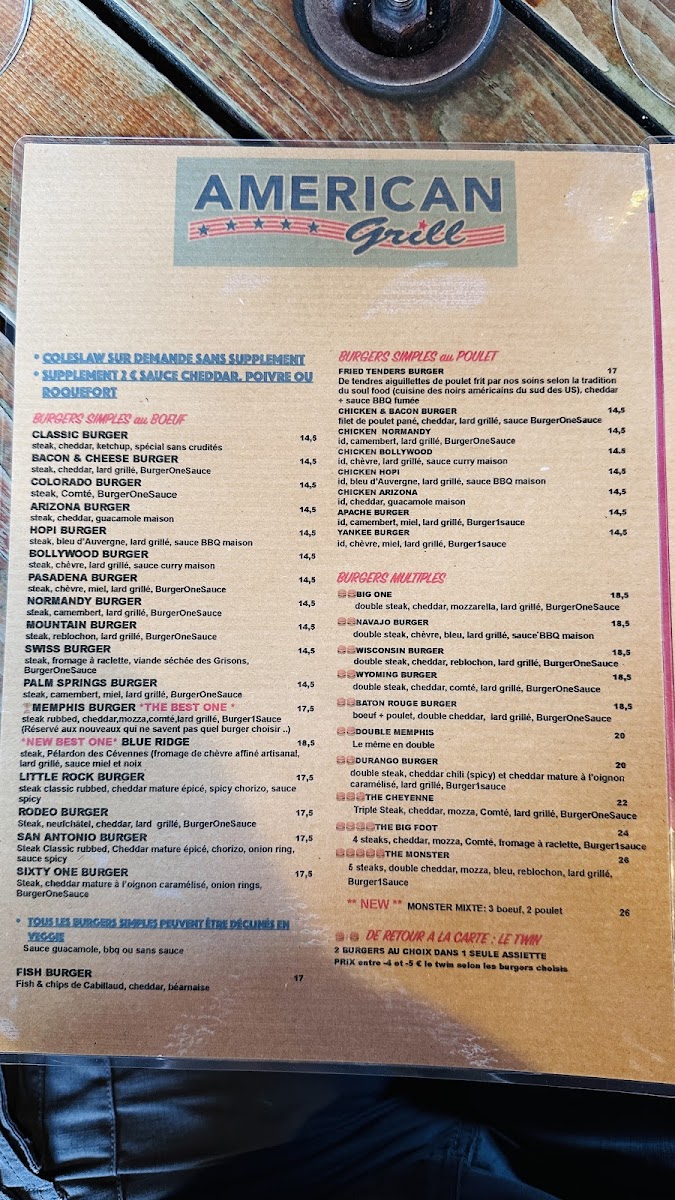 Menu American Grill Puchay-8