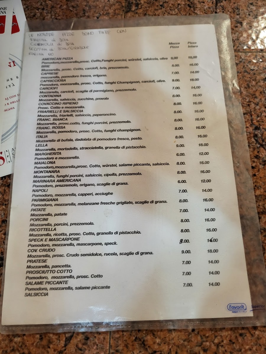 Menu American Pizza Light-7