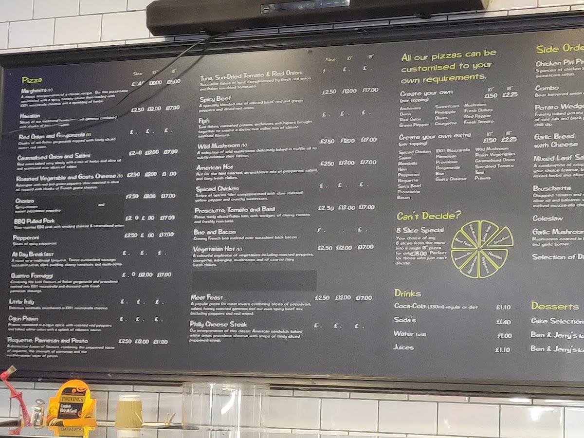 Menu American Pizza Slice-10