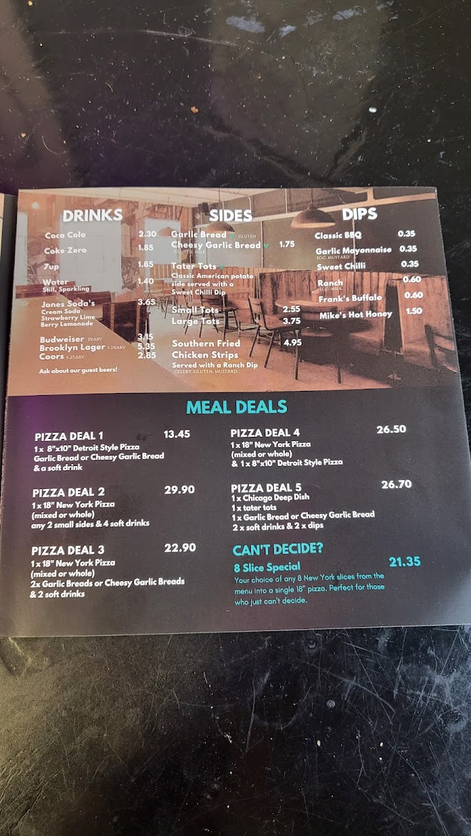 Menu American Pizza Slice-5