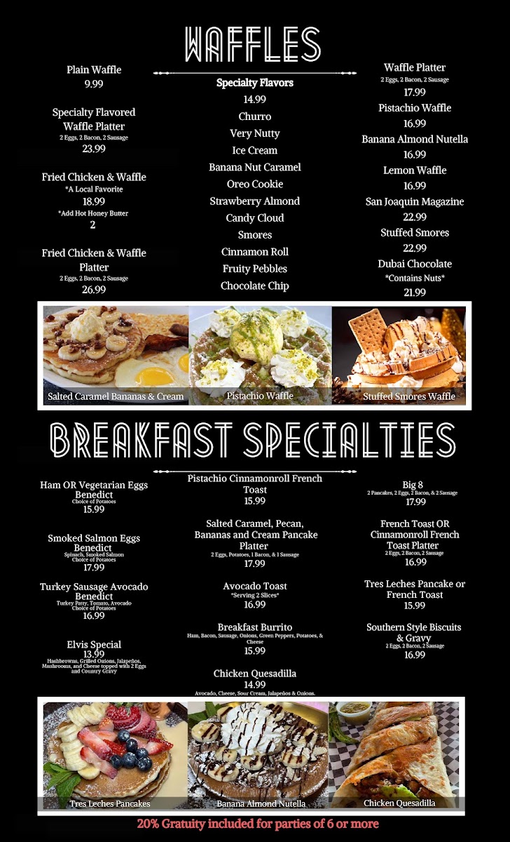 Menu American Waffle Diner-2
