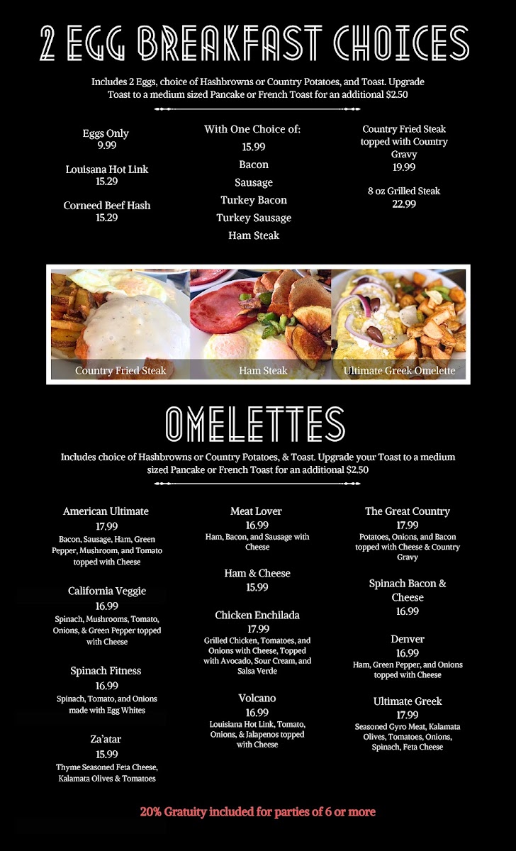 Menu American Waffle Diner-4