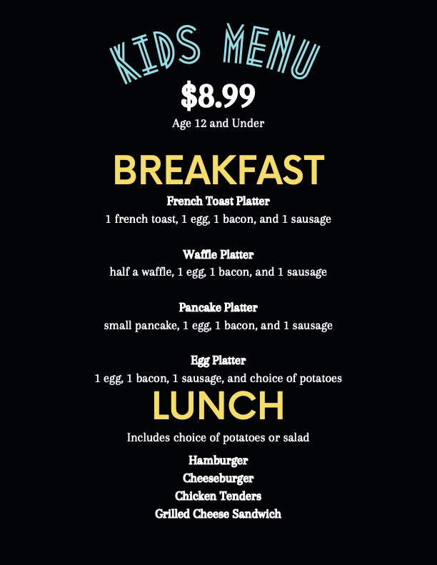 Menu American Waffle Diner-6