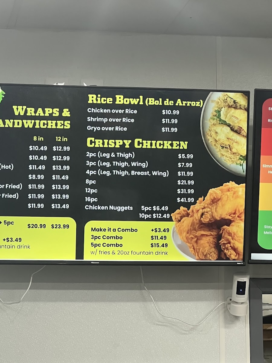 Menu America's Best Wings - Falls Church-2