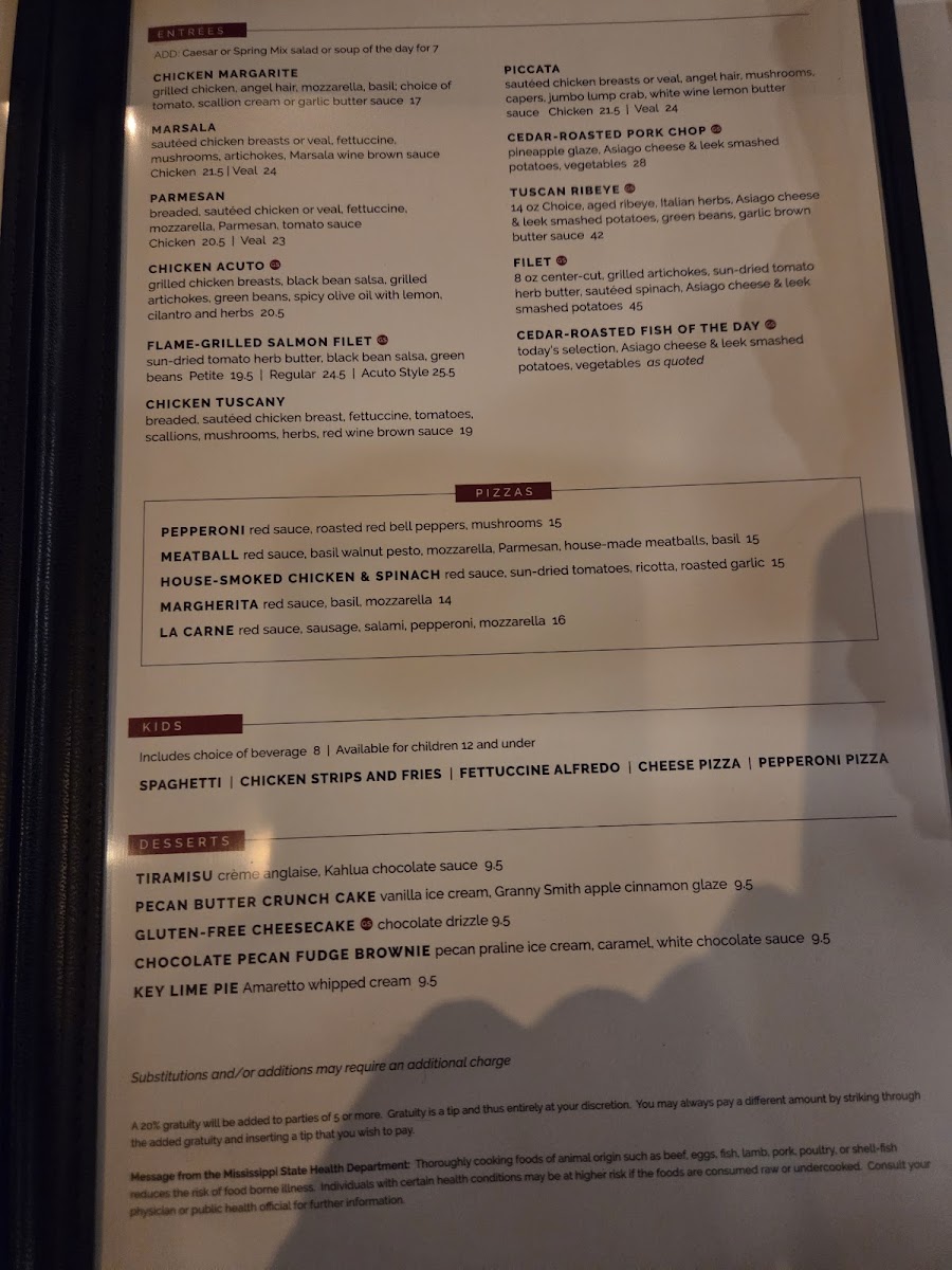 Menu Amerigo Italian Restaurant-3