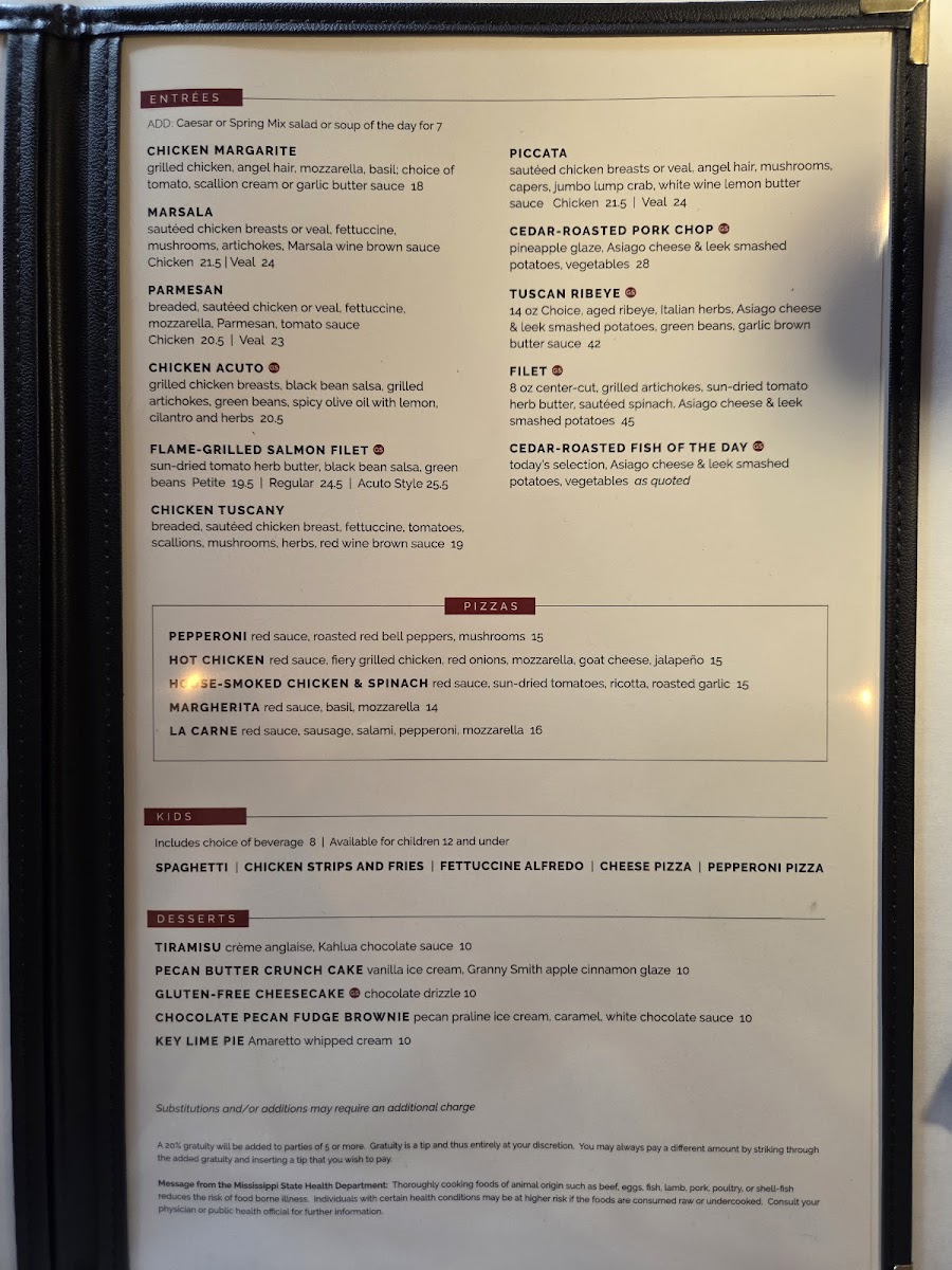 Menu Amerigo Italian Restaurant-4