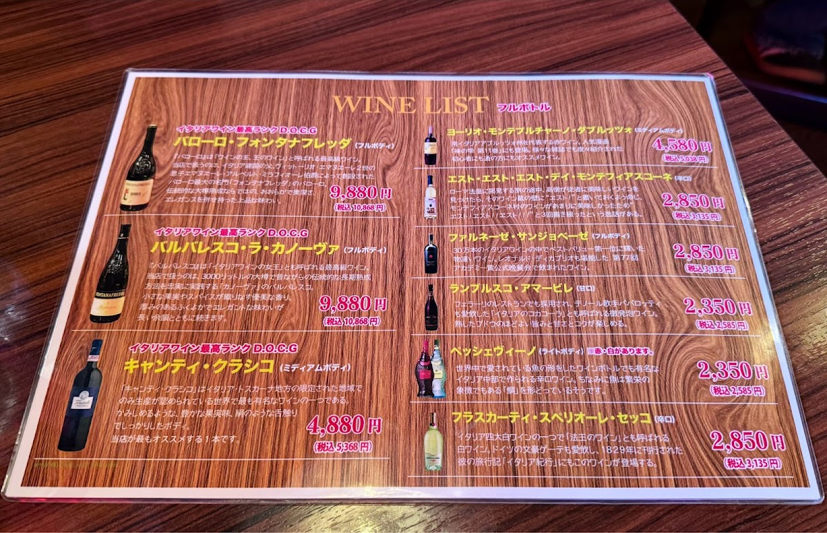 Menu Amico-6