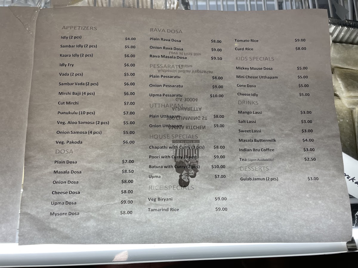 Menu Amma Kitchen-10