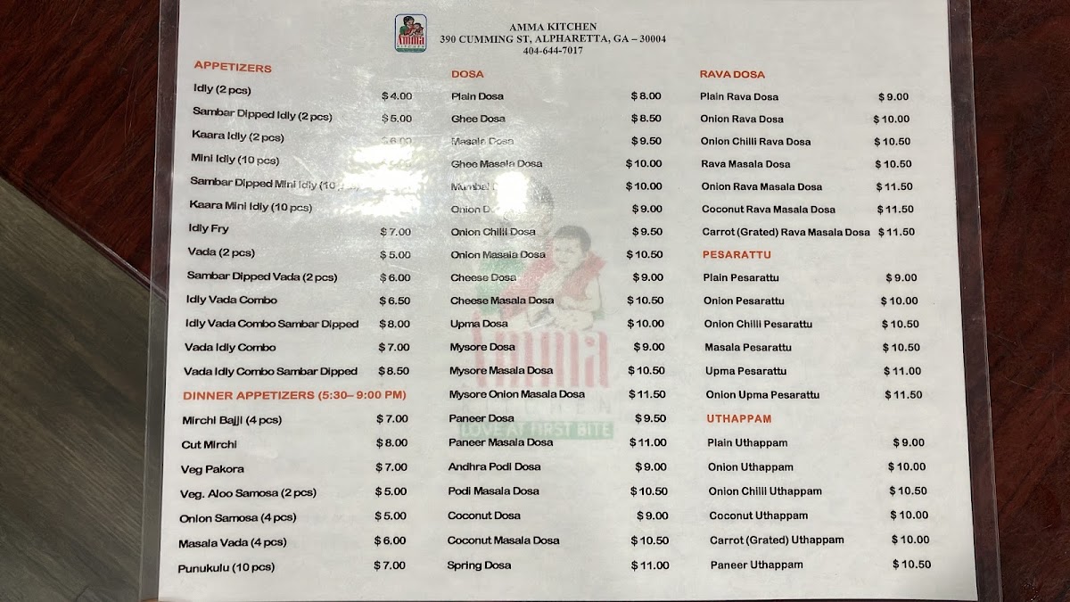 Menu Amma Kitchen-7