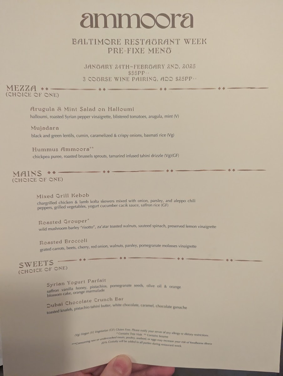 Menu Ammoora-2