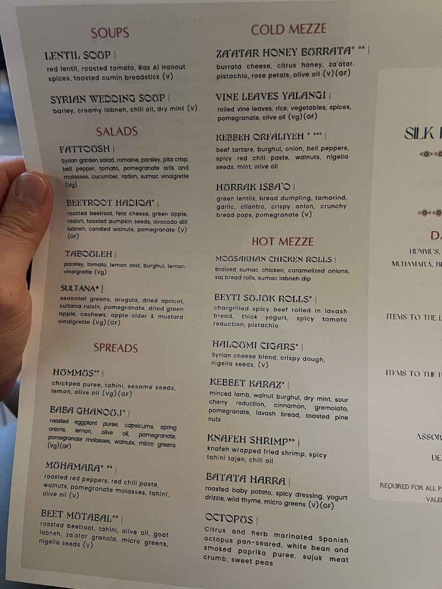 Menu Ammoora-8