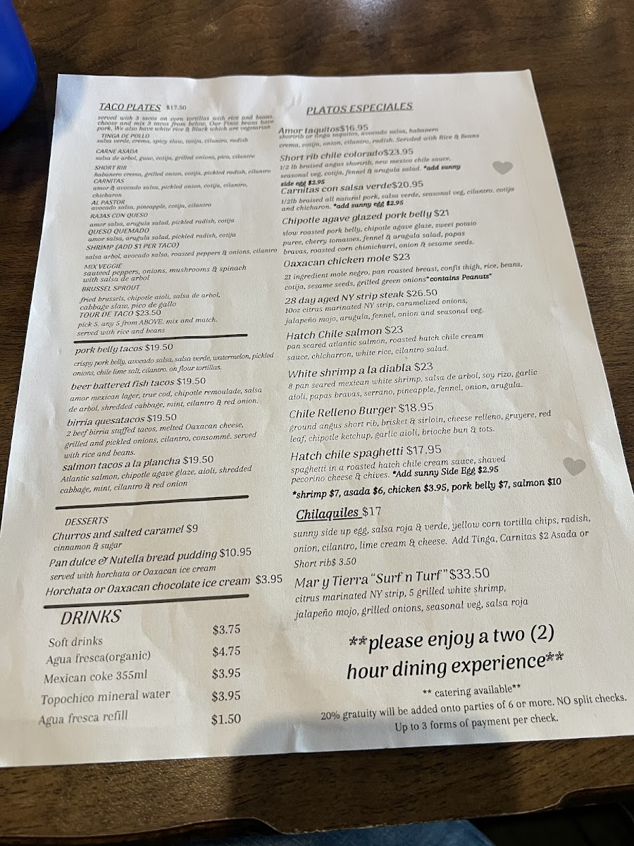 Menu Amor Y Tacos-1
