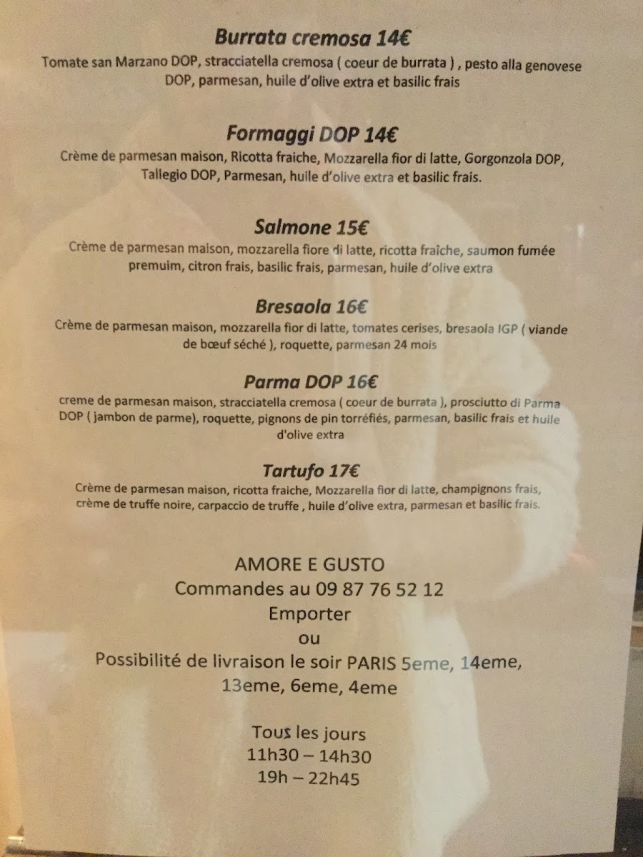 Menu Amore E Gusto-2