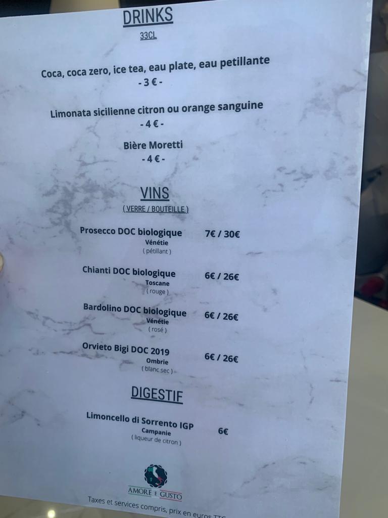 Menu Amore E Gusto-8