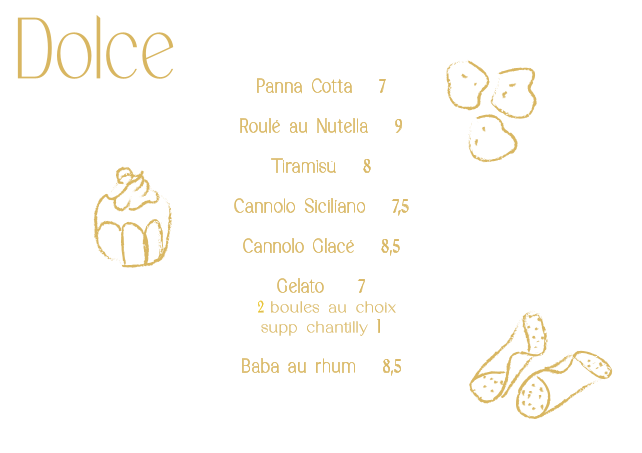 Menu Amore E Sapori - Lyon-9