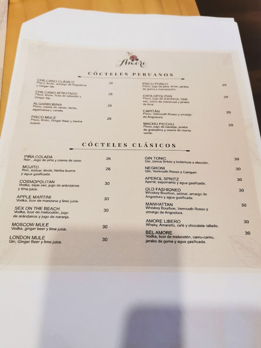 Menu Amore Miraflores-10