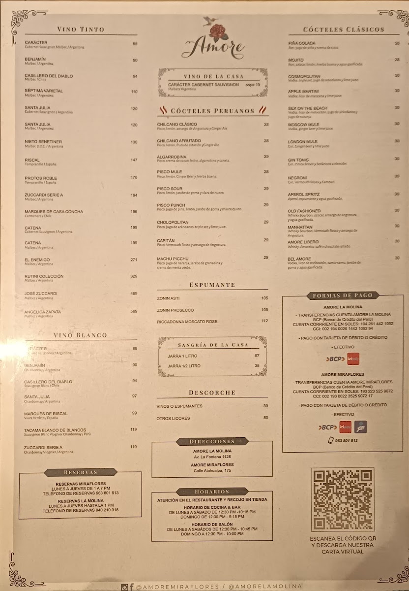 Menu Amore Miraflores-2