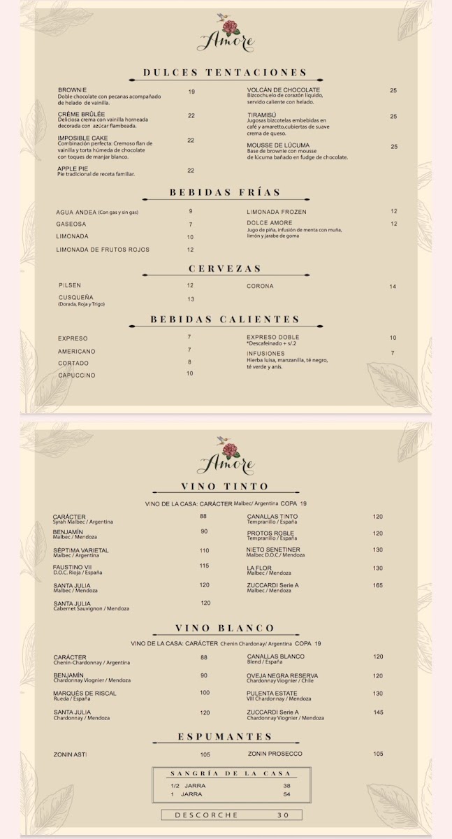 Menu Amore Miraflores-4