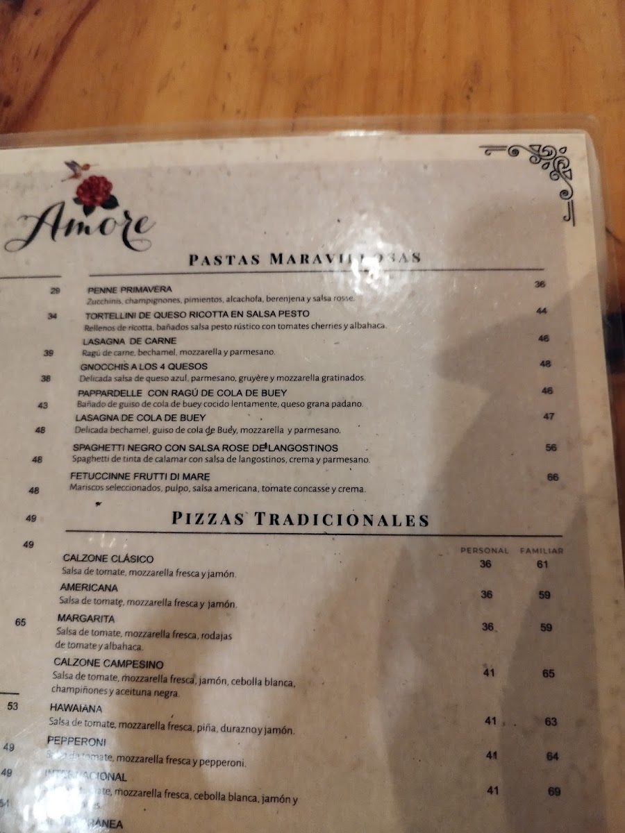 Menu Amore Miraflores-8